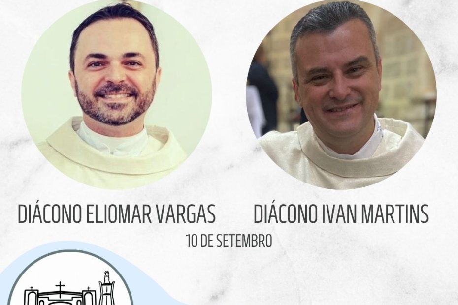 Diáconos Eliomar e Ivan completam mais um ano de ordenação