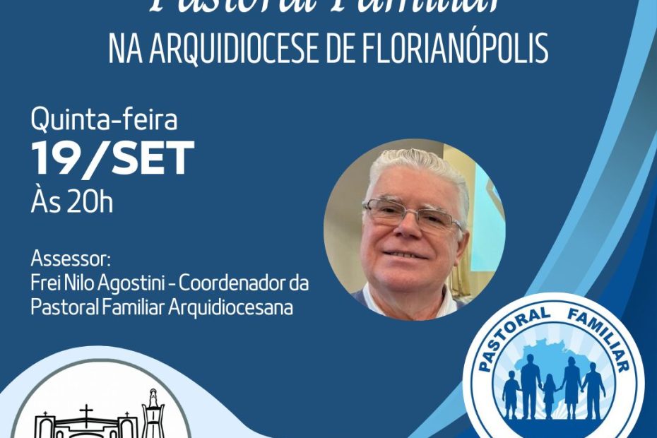 Formação da Pastoral Familiar acontece em setembro