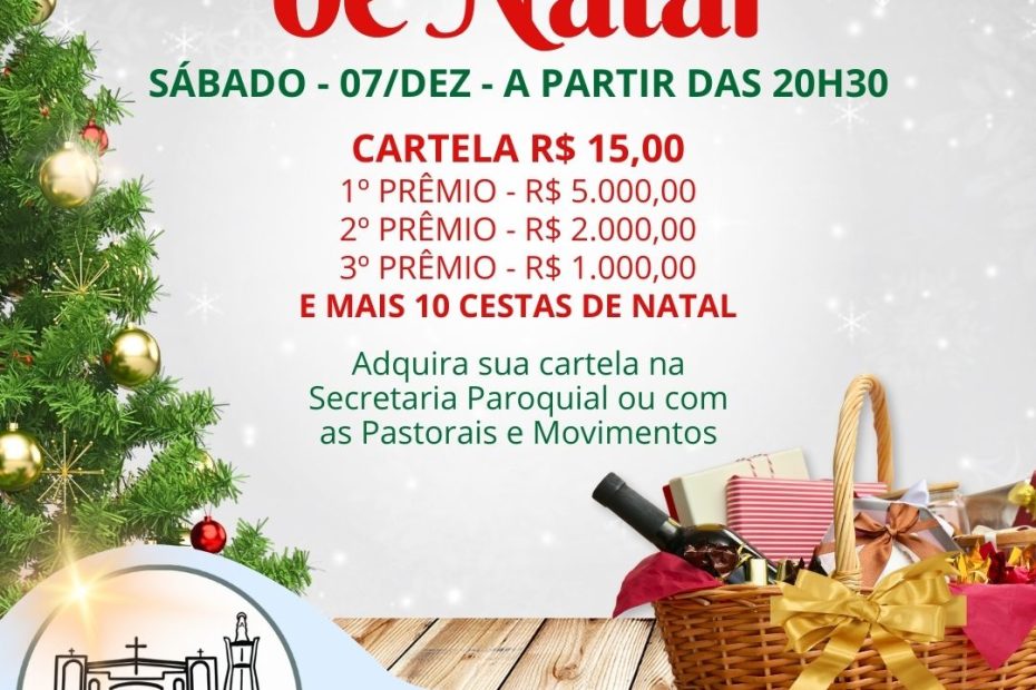 Noite de Prêmios de Natal acontece em dezembro